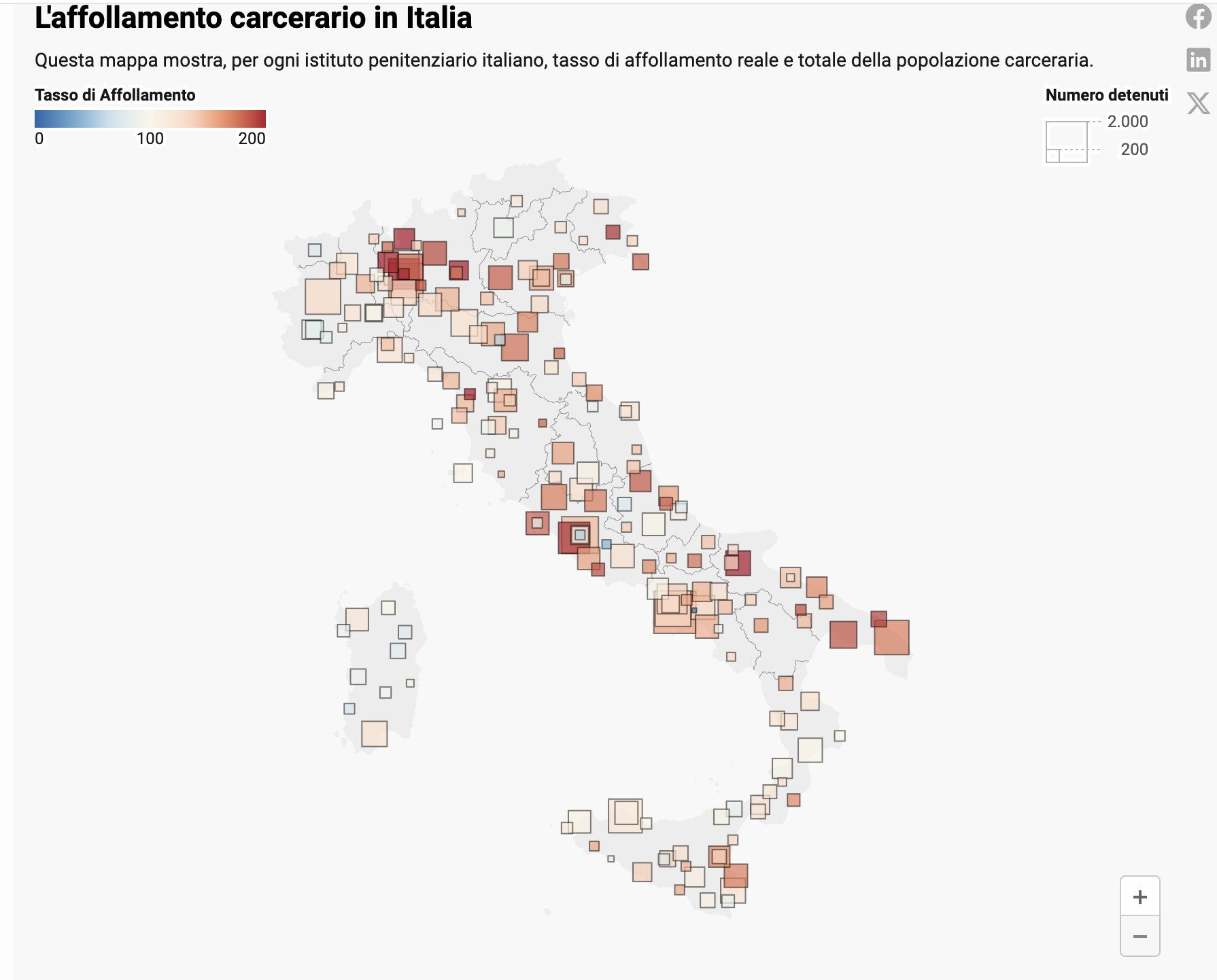 Prison overcrowding in Italy